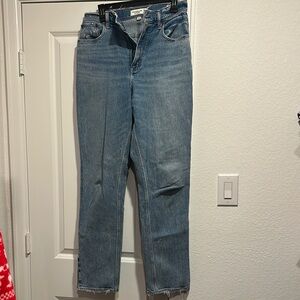 Abercrombie & Fitch Classic Blue Straight Leg Jeans